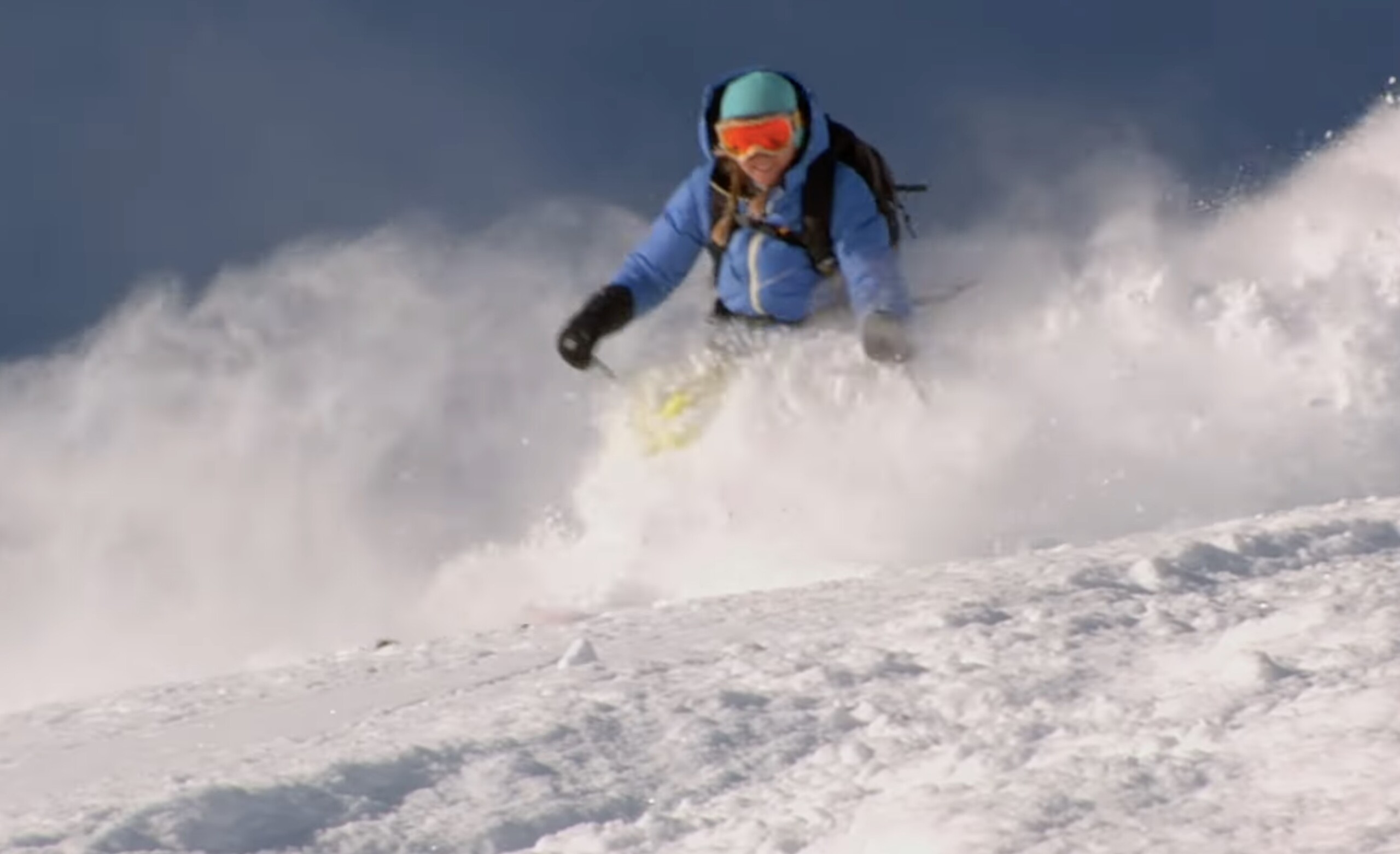Катание на лыжах в Ski Copper.