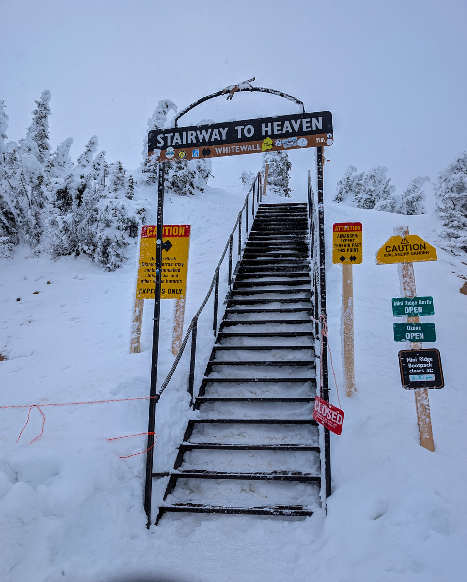 Kicking Horse, Британская Колумбия, отчет: 4133 вертикальных фута желобов и порошка
