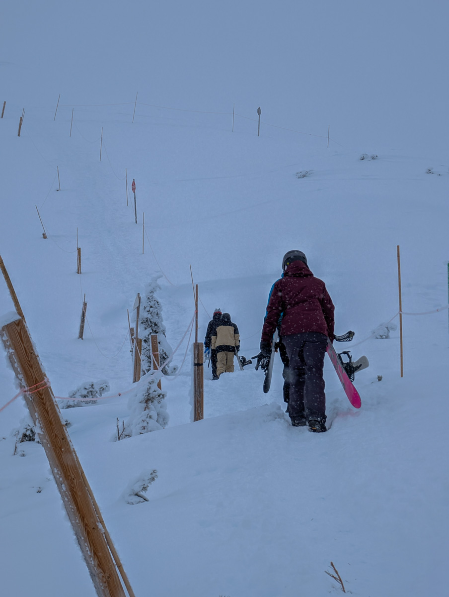 Kicking Horse, Британская Колумбия, отчет: 4133 вертикальных фута желобов и порошка