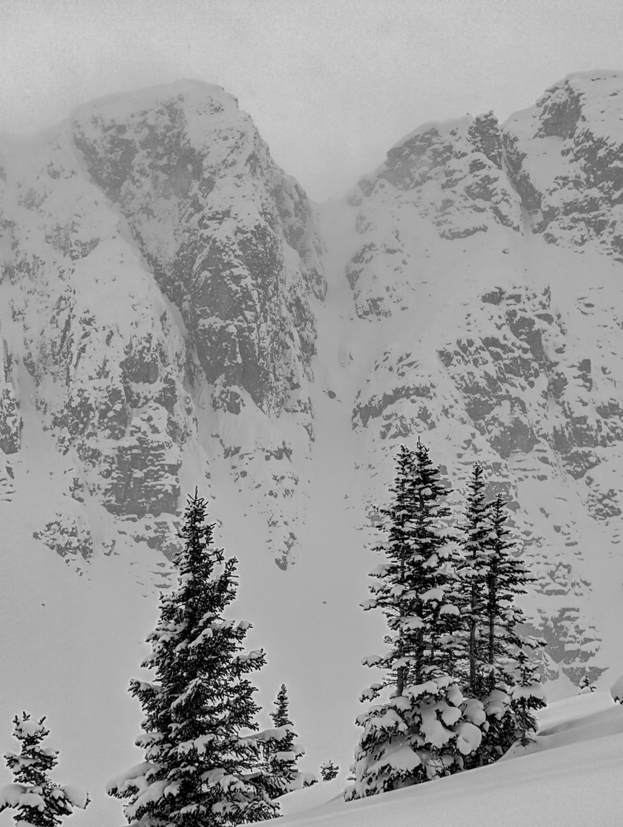 Kicking Horse, Британская Колумбия, отчет: 4133 вертикальных фута желобов и порошка