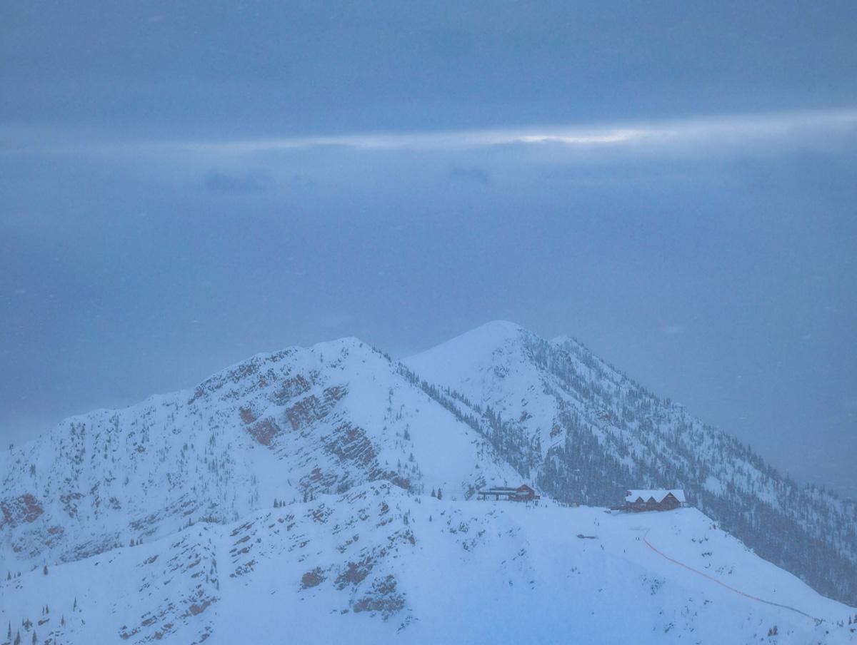 Kicking Horse, Британская Колумбия, отчет: 4133 вертикальных фута желобов и порошка