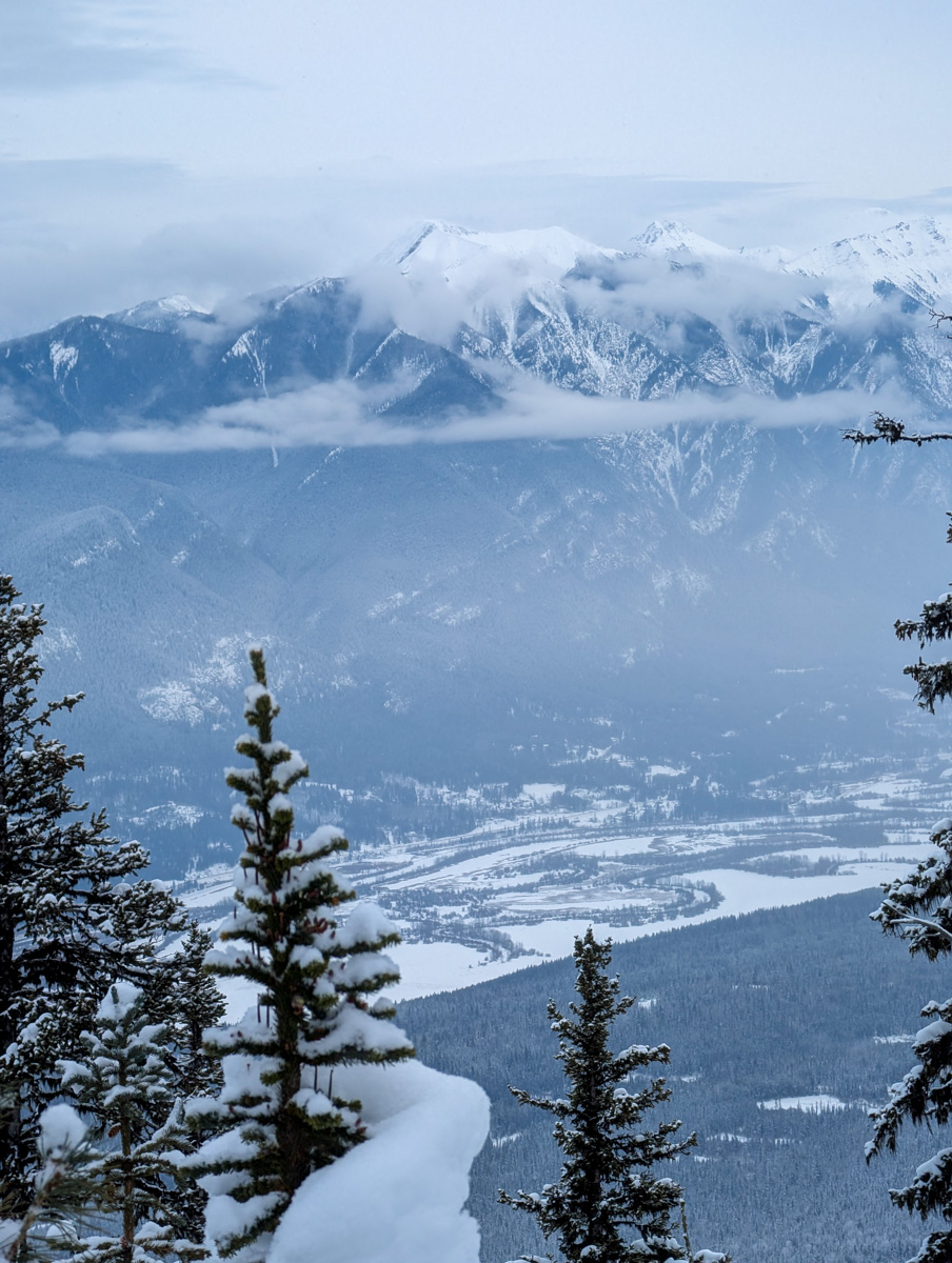 Kicking Horse, Британская Колумбия, отчет: 4133 вертикальных фута желобов и порошка