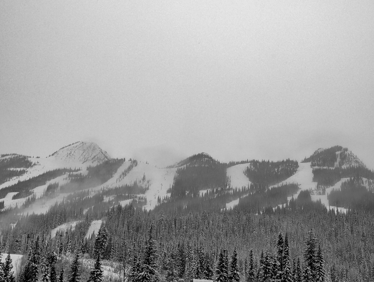 Kicking Horse, Британская Колумбия, отчет: 4133 вертикальных фута желобов и порошка
