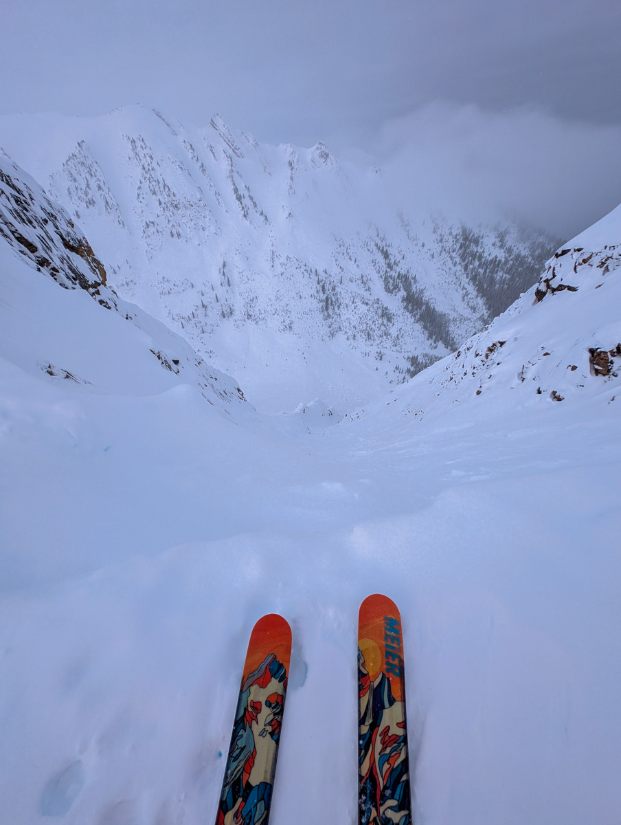 Kicking Horse, Британская Колумбия, отчет: 4133 вертикальных фута желобов и порошка