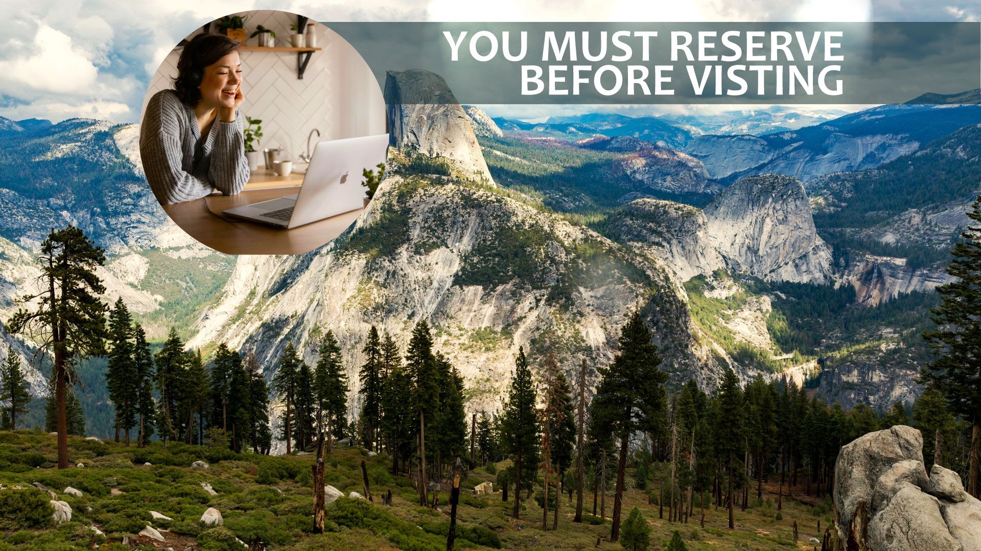 Half Dome в национальном парке Йосемити, штат Калифорния 