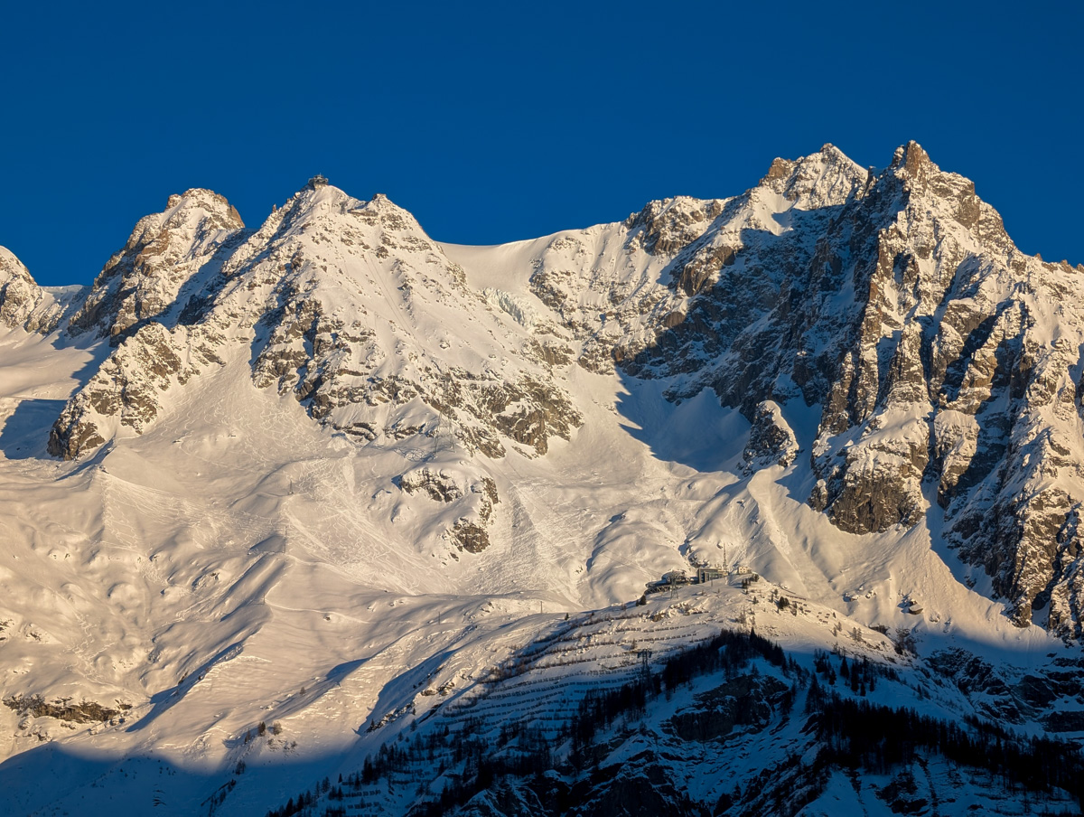 Courmayeur, Италия, отчет: