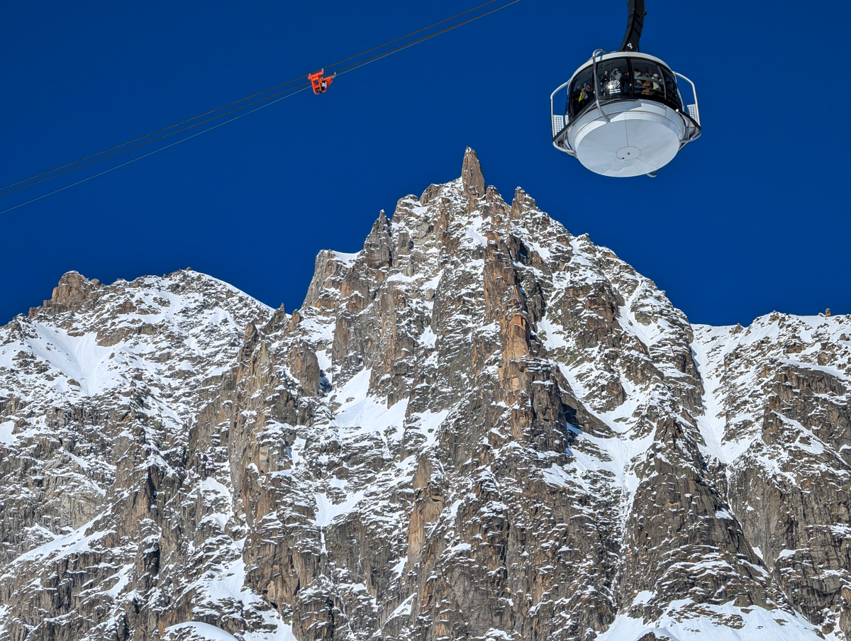 Skyway Monte Bianco, Италия, отчет: 6600 вертикальных фирменных бег непрерывных специй прямо в город