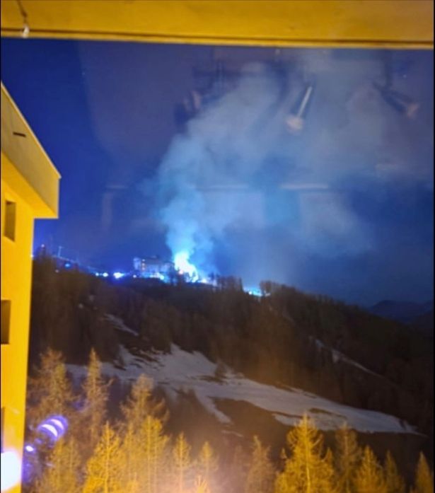 Дым можно было увидеть за много миль 