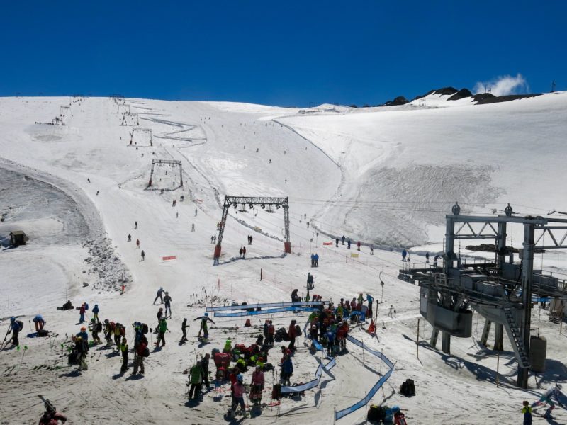 Летние лыжи в Les2alpes