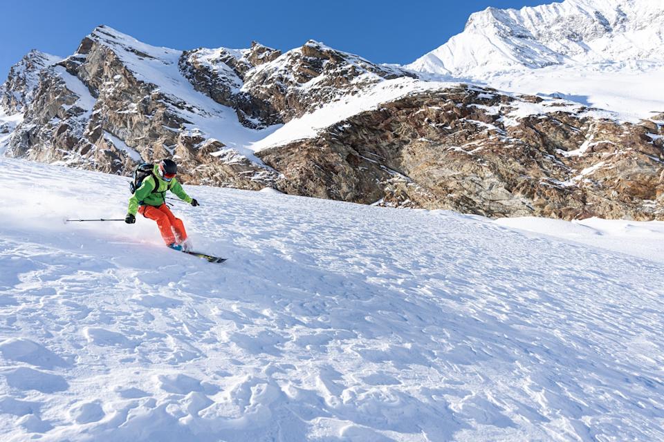   SaaS-Fee Saastal в Швейцарии.