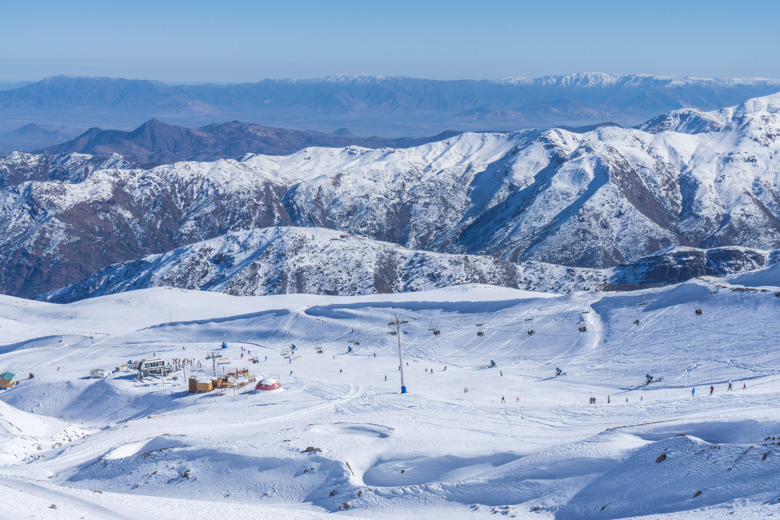 La Parva и Valle Nevado для дебютирования новых обновлений этой зимой