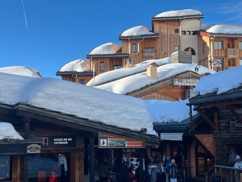 LA Plagne, Франция. Изображение © Planetski