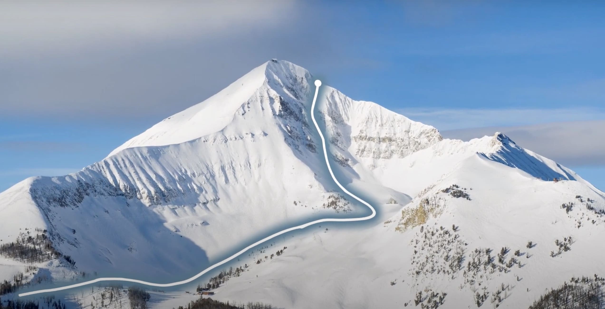 Ultimate Top To-Doptom Run @ Big Sky Resort