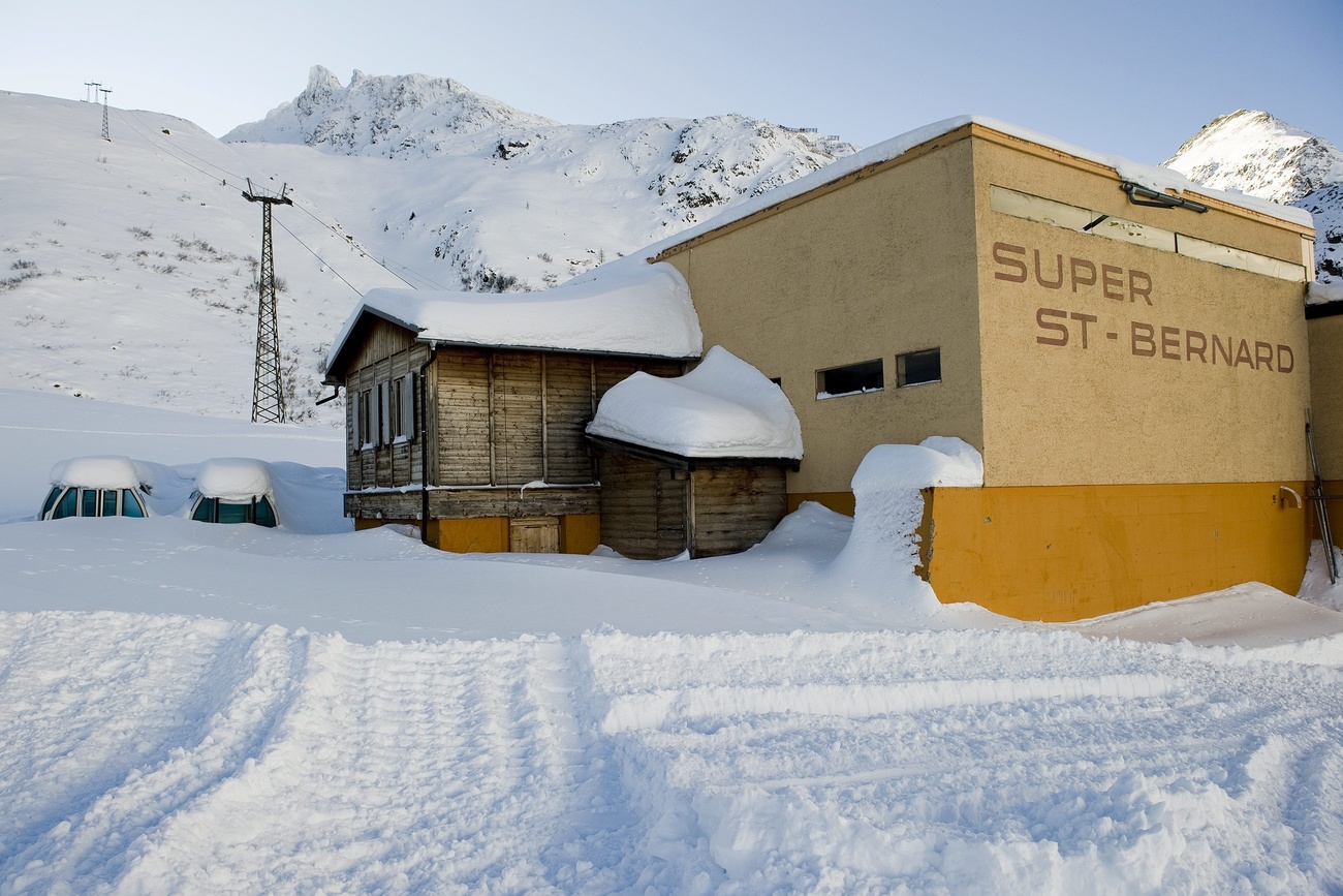Горнолыжный курорт Супер-Сент-Бернар, 2011 год. Keystone / Jean-Christophe Bott