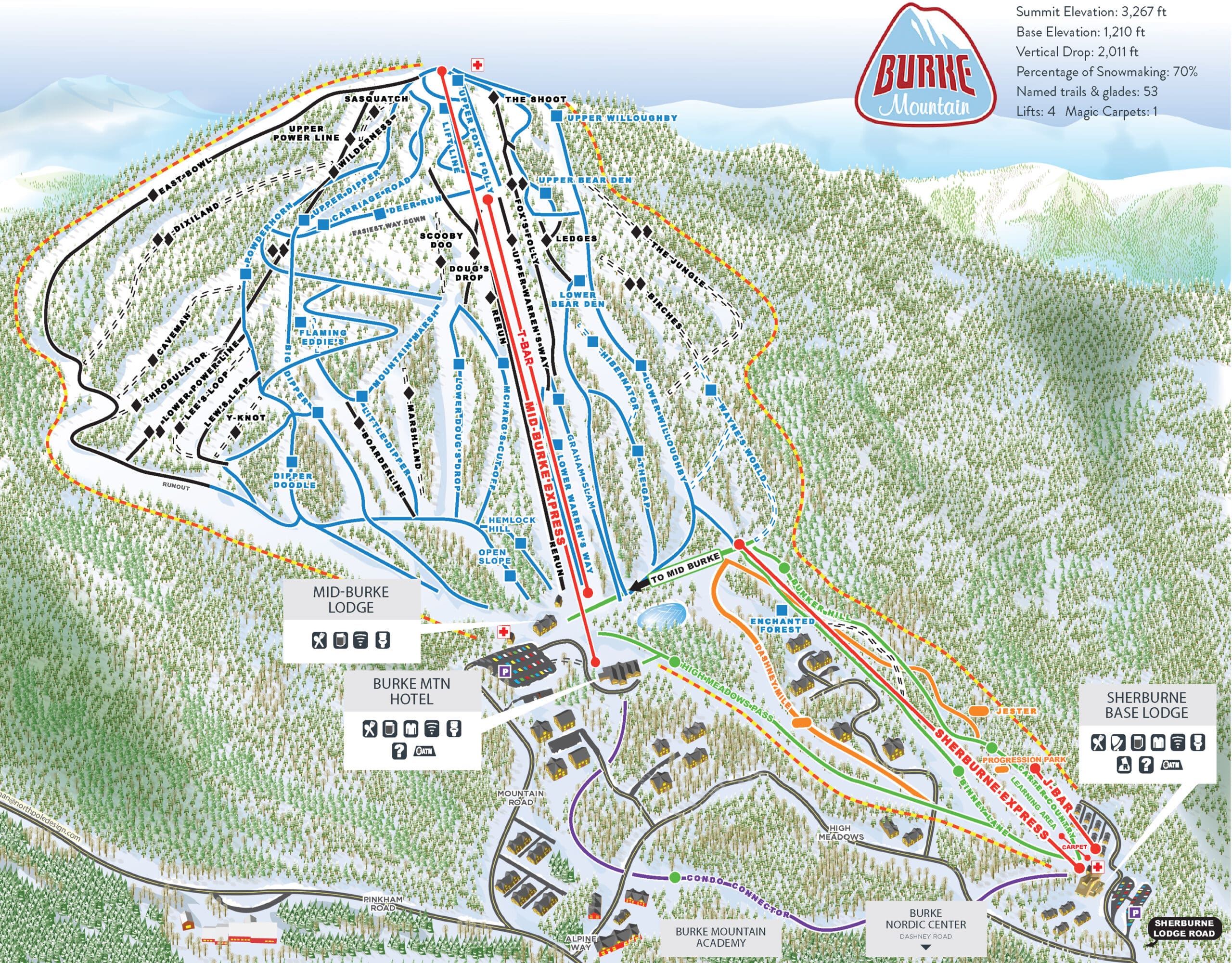 Что новые владельцы Burke Mountain планируют заняться в течение следующих 24 месяцев
