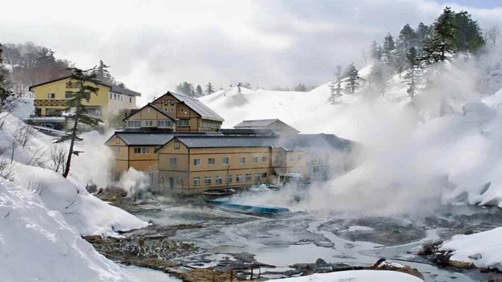 Внешний вид goshogake onsen