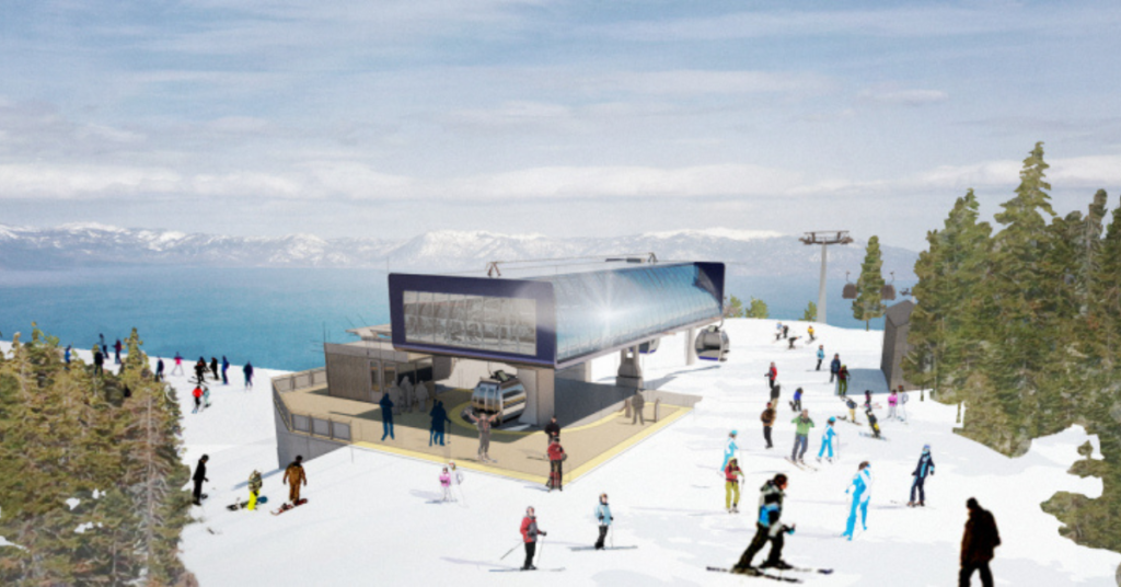 Ski Resort Tahoe для дебюта Gondola Lakefront к зиме 2026–27