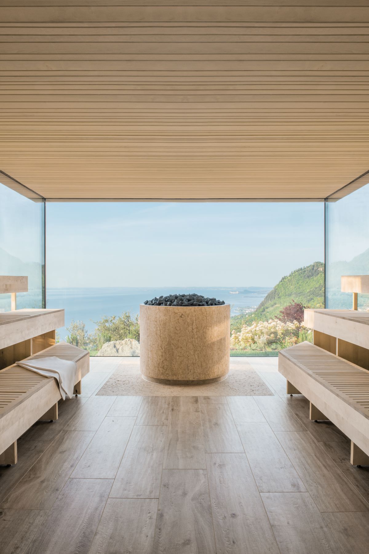 29 Lefay Spa взрослые районы панорамная сауна
