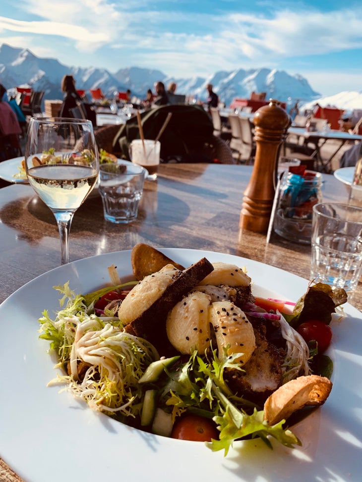 обед alpe alpe d 'huez
