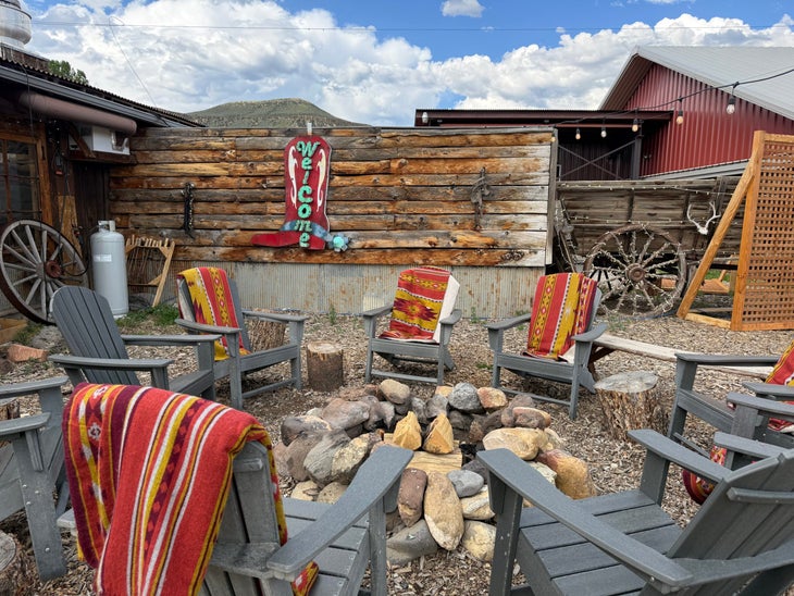 Яма для костра на 4 Eagle Ranch