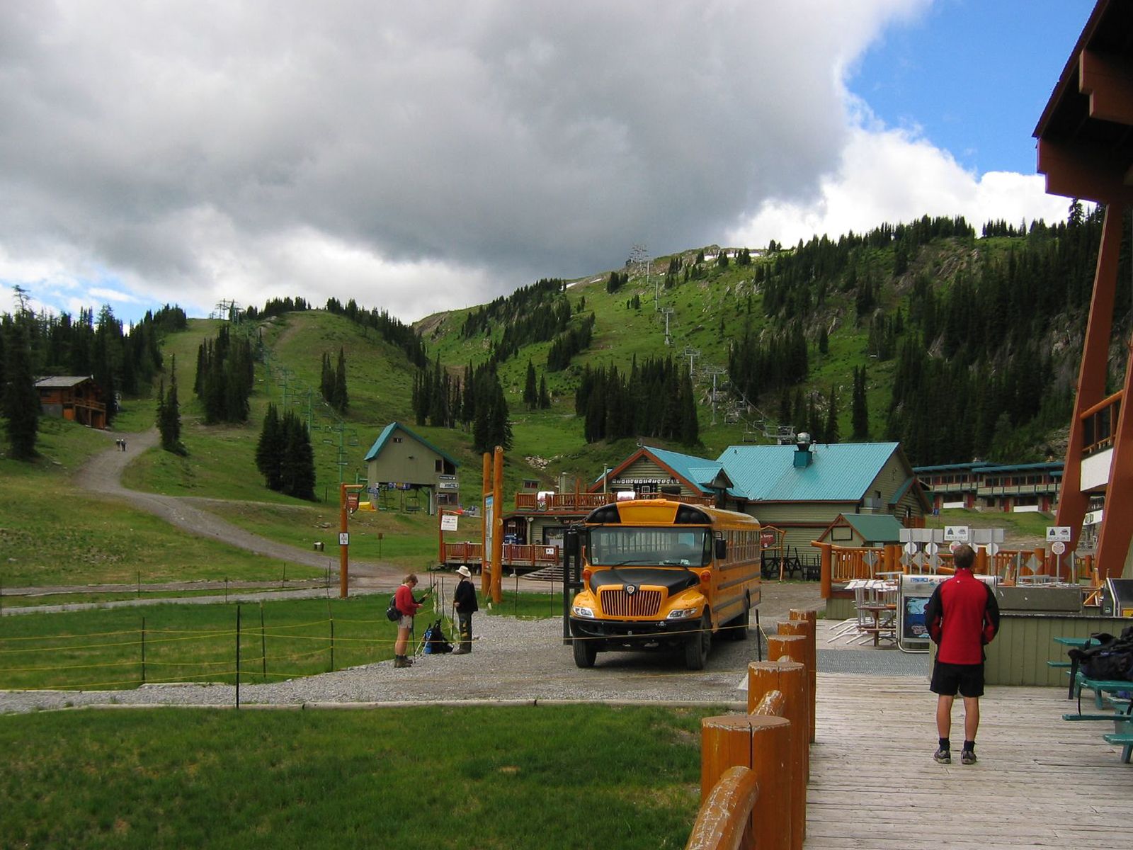 Лето в Sunshine Village Ski Resort, Банф, Альберта, Канада