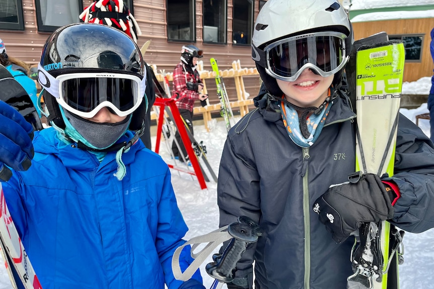 Aussie Kids Holiday в Nozawa Onsen в Японии
