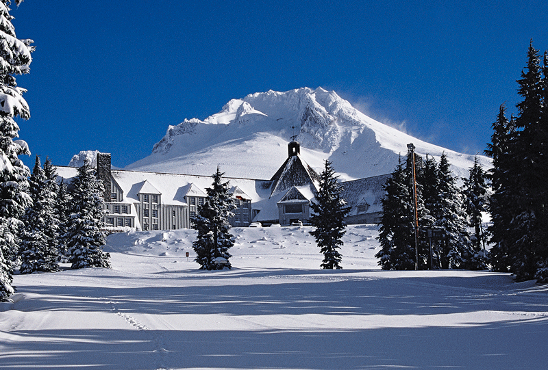 Timberline Lodge, Орегон, Снегопад