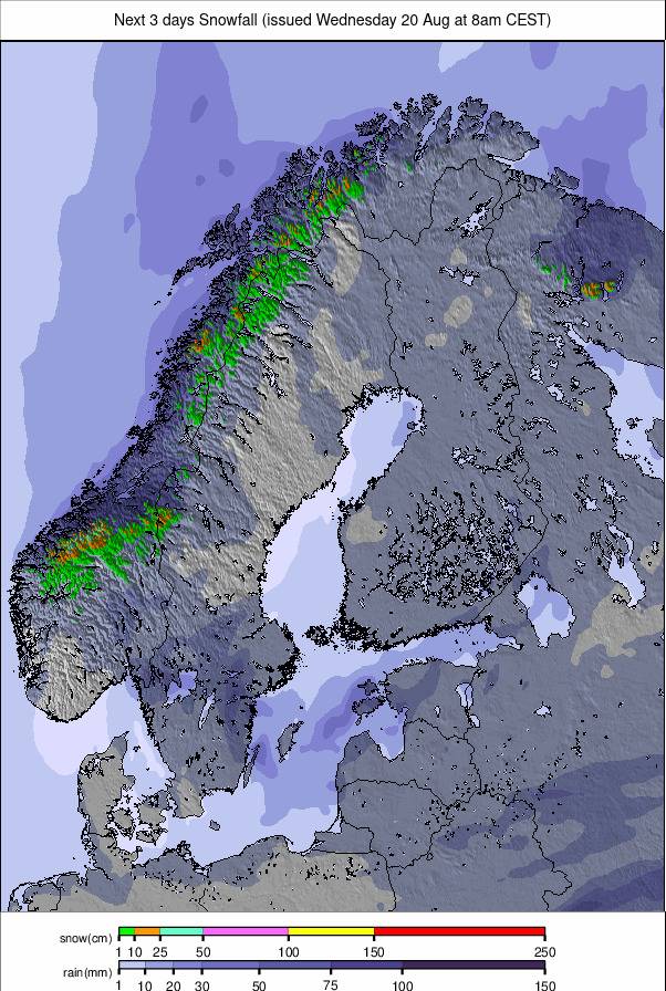 Norway's Galdhøpiggen закрывается до сентября после летней потери снега