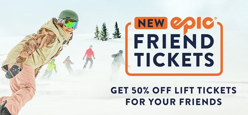 Vail Resorts снижает цены на билеты на лифт пополам для друзей Epic Pass Holders