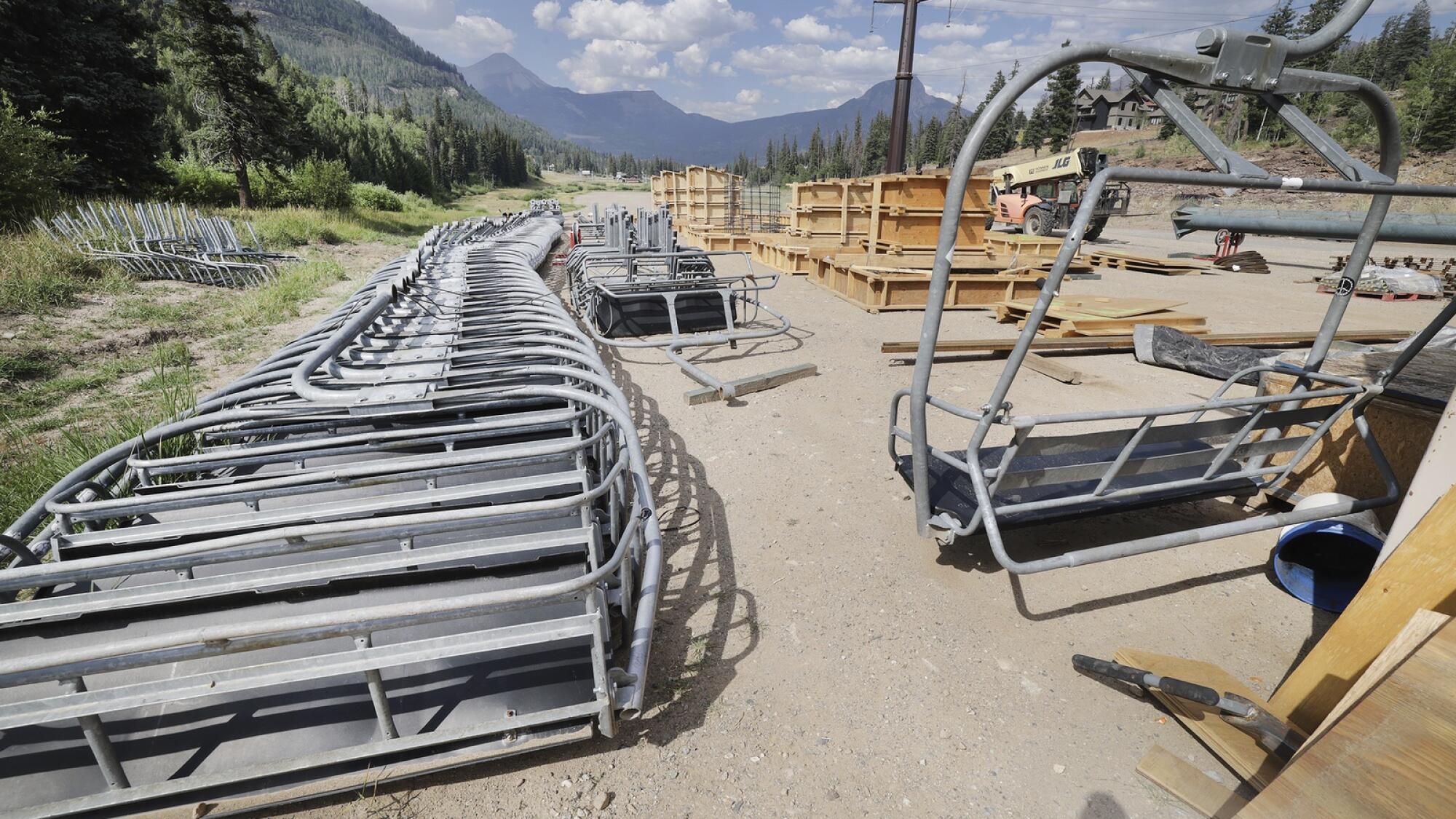 Планы обновления в Purgatory Resort, CO, сочнены округом, американской лесной службой