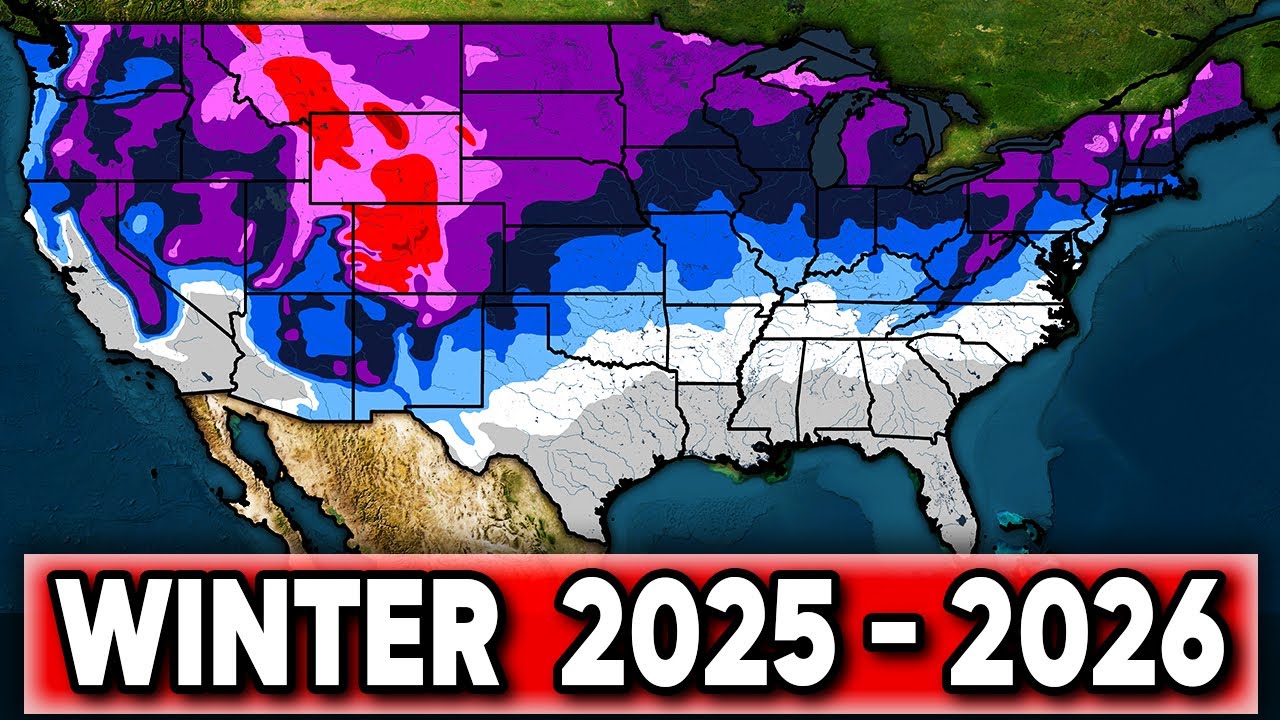 Когда ожидать вашего первого снегопада ... Зима 2025 - 2026