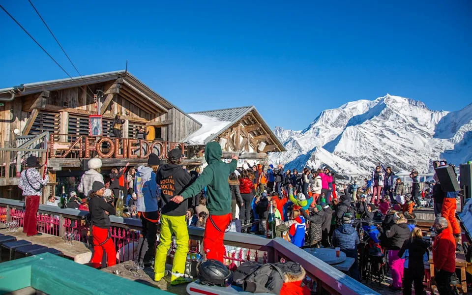 La Folie Douce Bar, Megeve, France