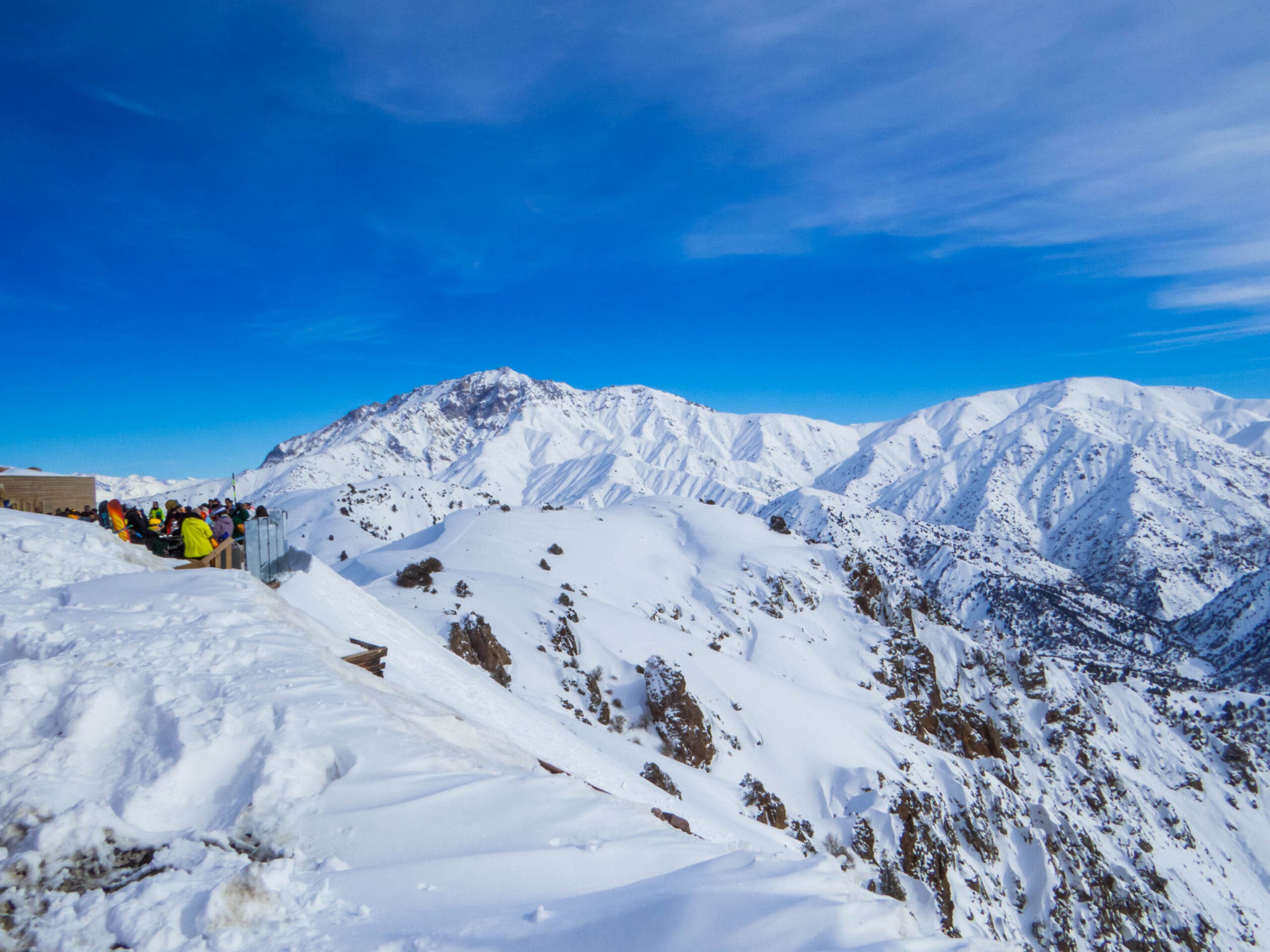 Смотровая площадка в Чимгане, Узбекистан.