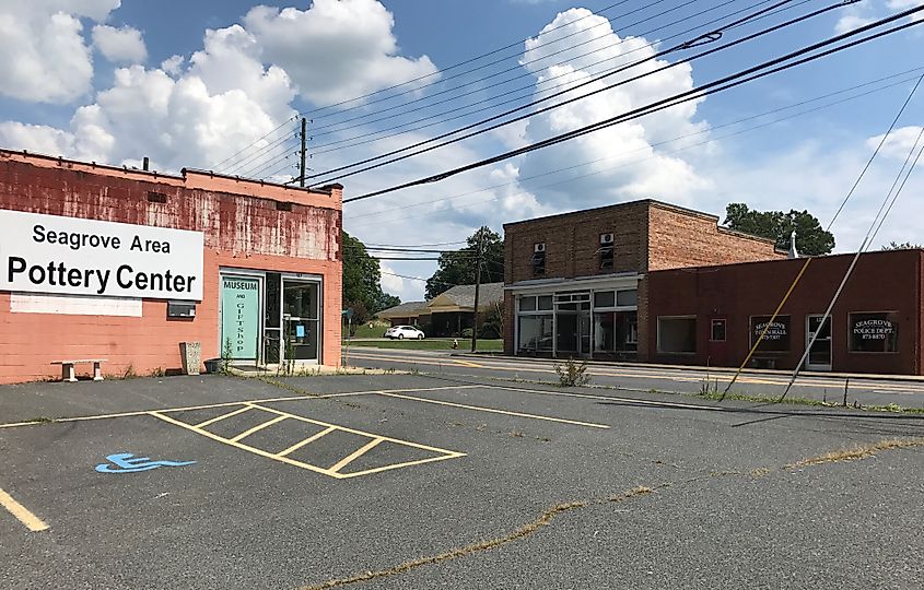 Центр города Сигров, Северная Каролина