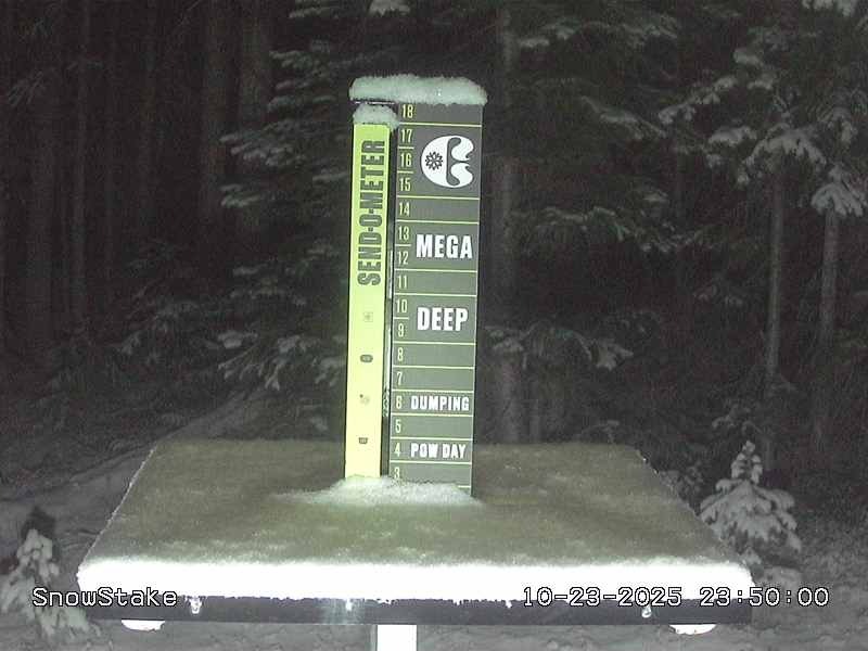 На двух курортах Колорадо во время ночного шторма выпало более 6 дюймов снега