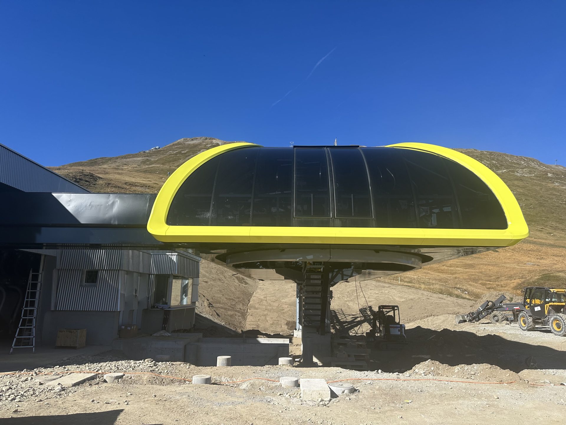 Предварительный обзор модернизации лифта на улице Корвилья-Св. Мориц, Швейцария, в сезоне 2025–26 гг.