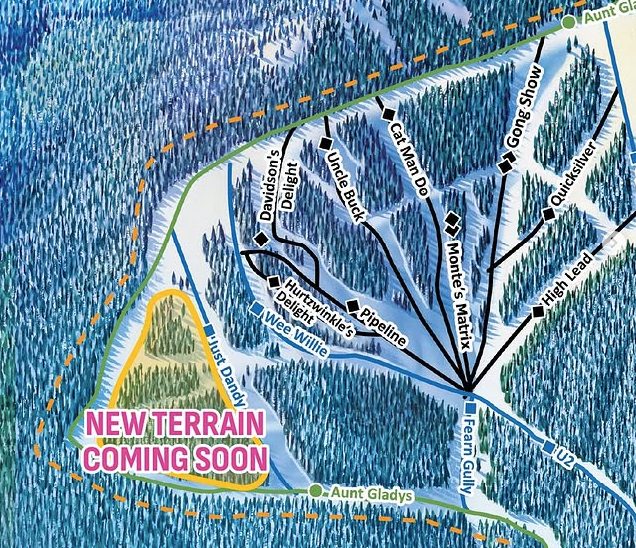 Silverstar Mountain Resort, Британская Колумбия, Канада, чтобы открыть для сезона 2025-26 с новой местностью