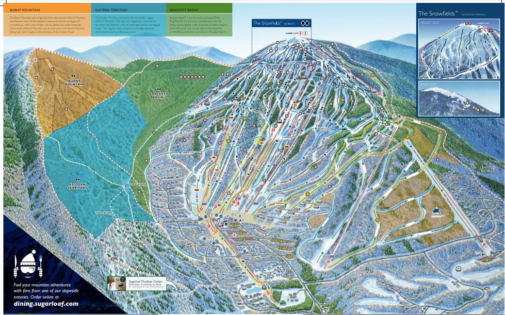 Сахарная Голова, Мэн, запускает 178 снежных пушек в преддверии вернисажа 21 ноября