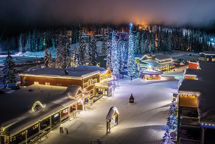 Горнолыжный курорт Оканаган, напоминающий Европу, но без ценника