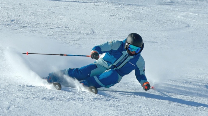 Лыжник с курорта Гонджиам / Фото = Курорт Гонджиам