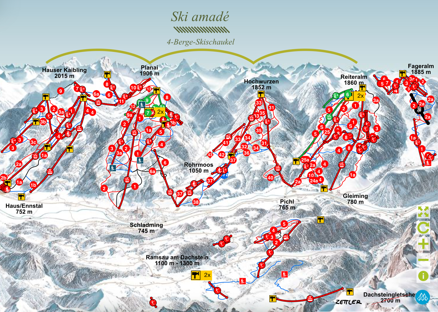 Несчастный случай во время катания вне трасс унес жизнь 42-летнего лыжника на австрийском горнолыжном курорте