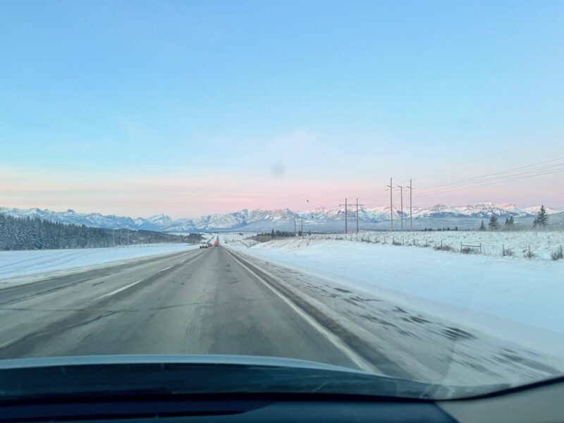 Дорога к озеру Луиза, Канада. Изображение © ПланетаСКИ