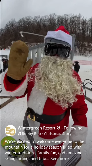 Рождественское волшебство на склонах