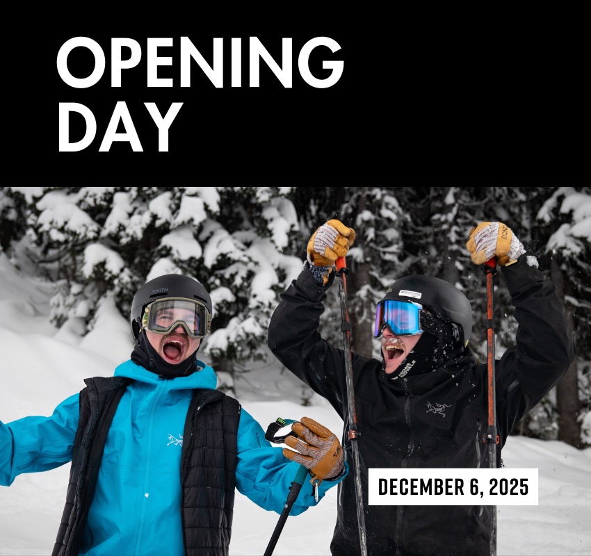 Горный курорт Ревелсток, Британская Колумбия, назначает день открытия на субботу, 6 декабря, поскольку новый снег улучшает условия