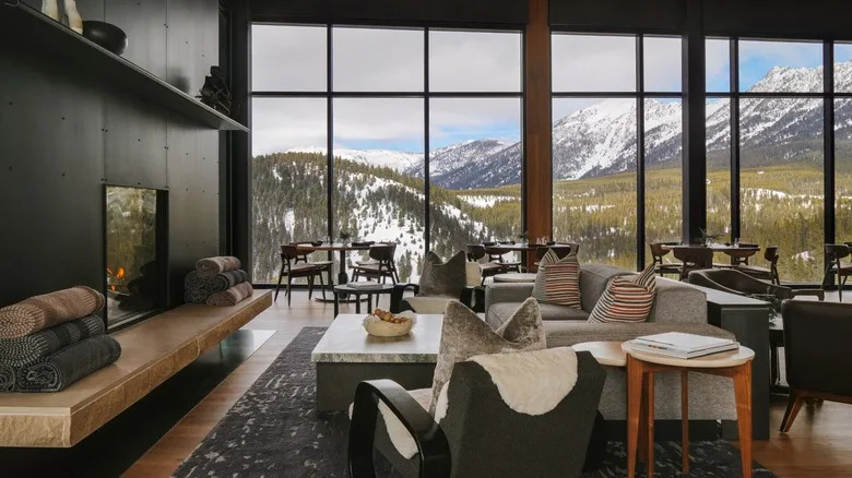 Ресторан The Landing в отеле One&Only Moonlight Basin