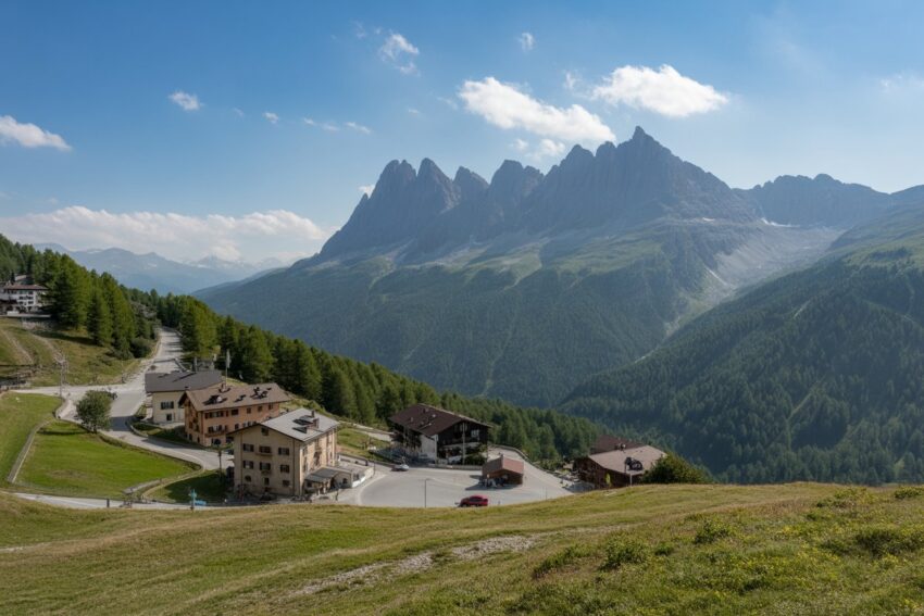 Италия-Бормио - путешествия и экскурсионный мир В это Рождество Бормио сочетает в себе катание на лыжах, горячие источники и праздничное очарование.