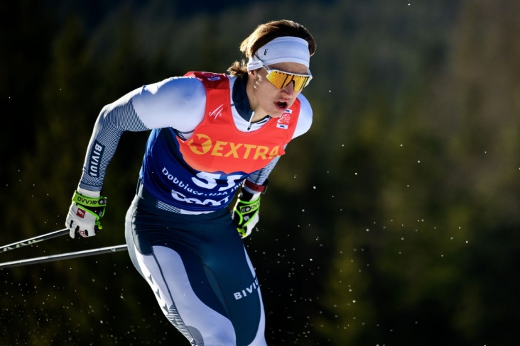 Савелий Коростелёв на «Тур де Ски»