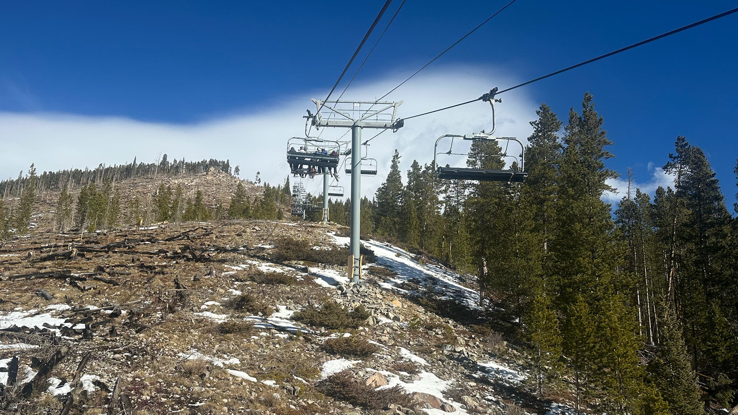 Лыжный сезон настолько плох, что мне потребовалась терапия